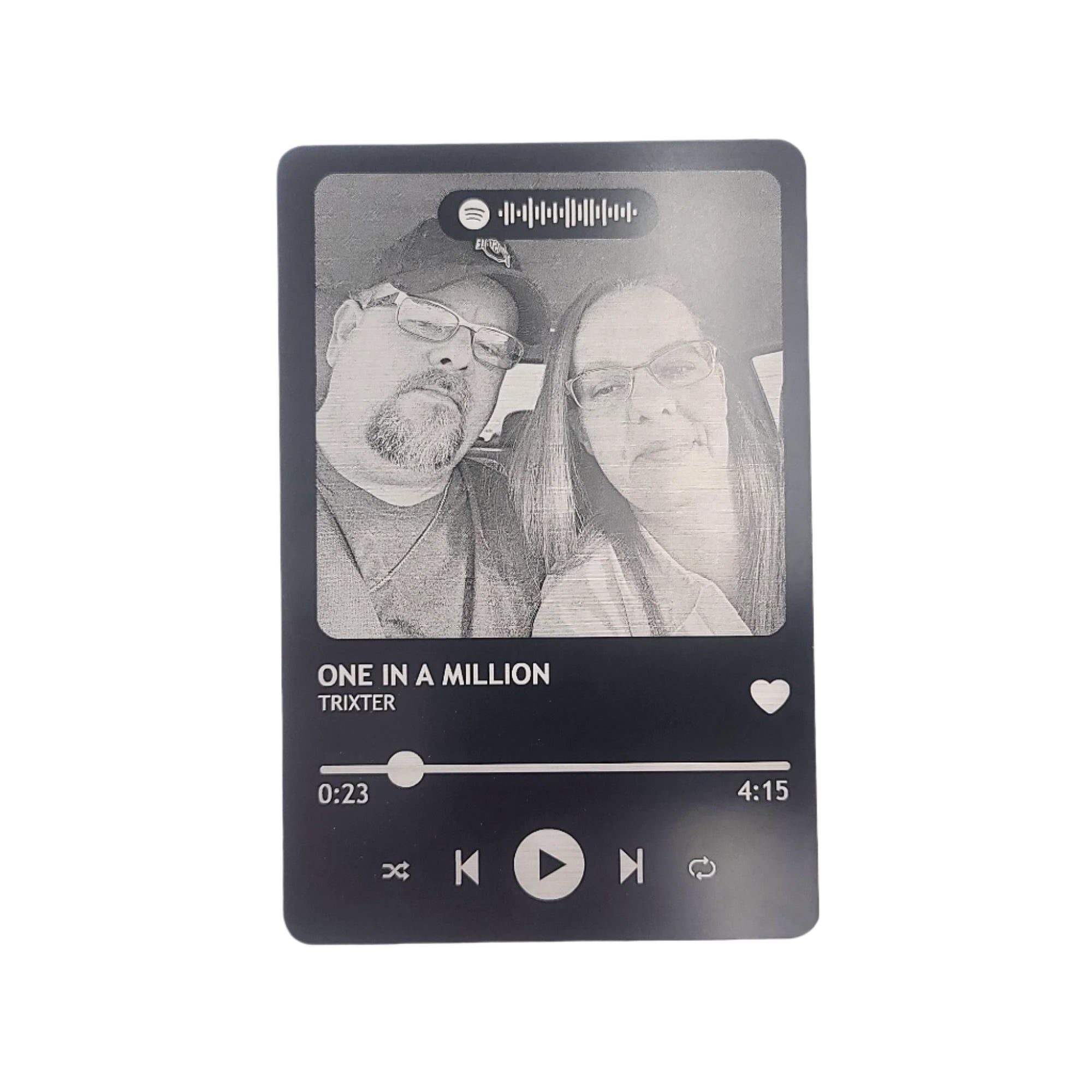 Metal Spotify Photo Plaque - LA007