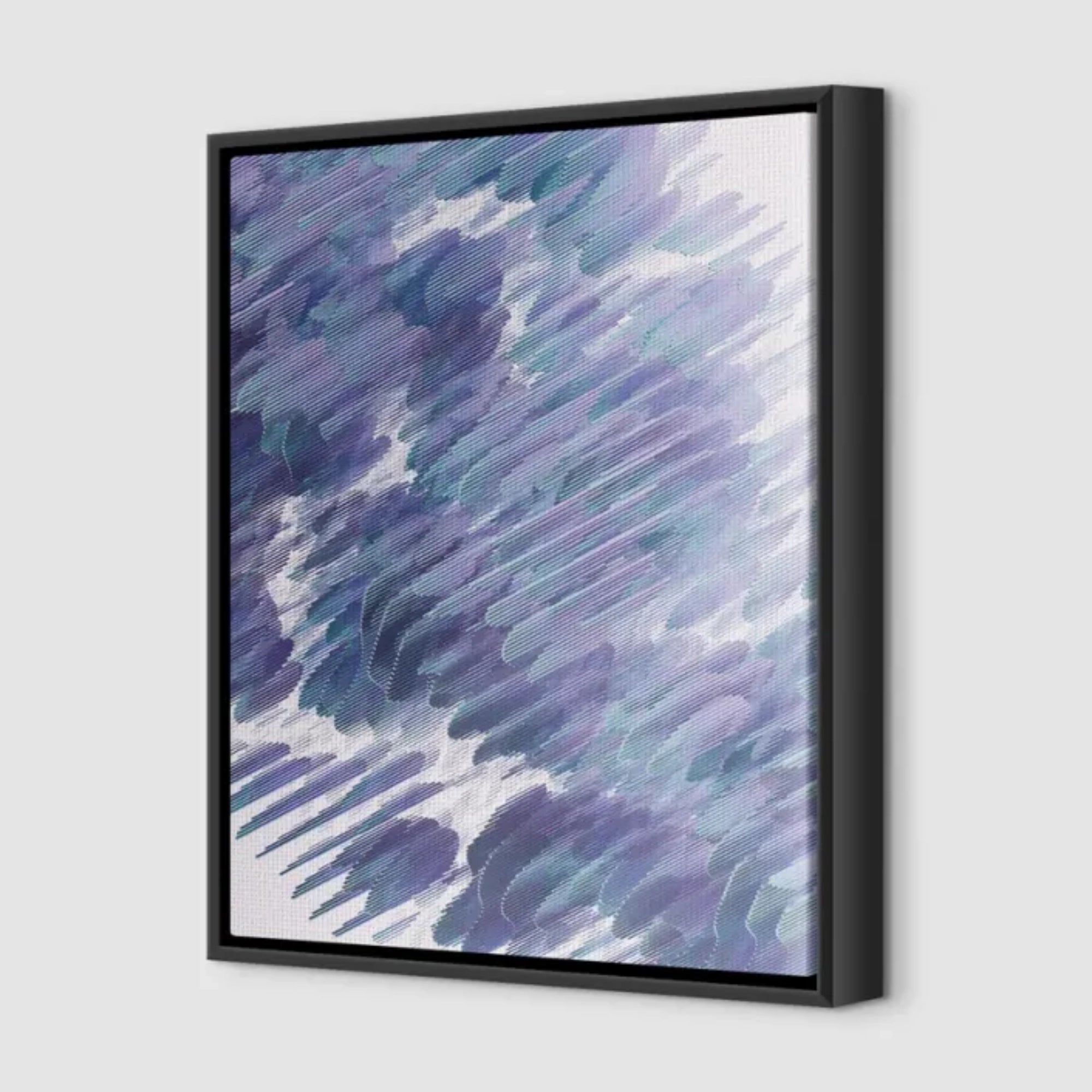 Framed Canvas - Black