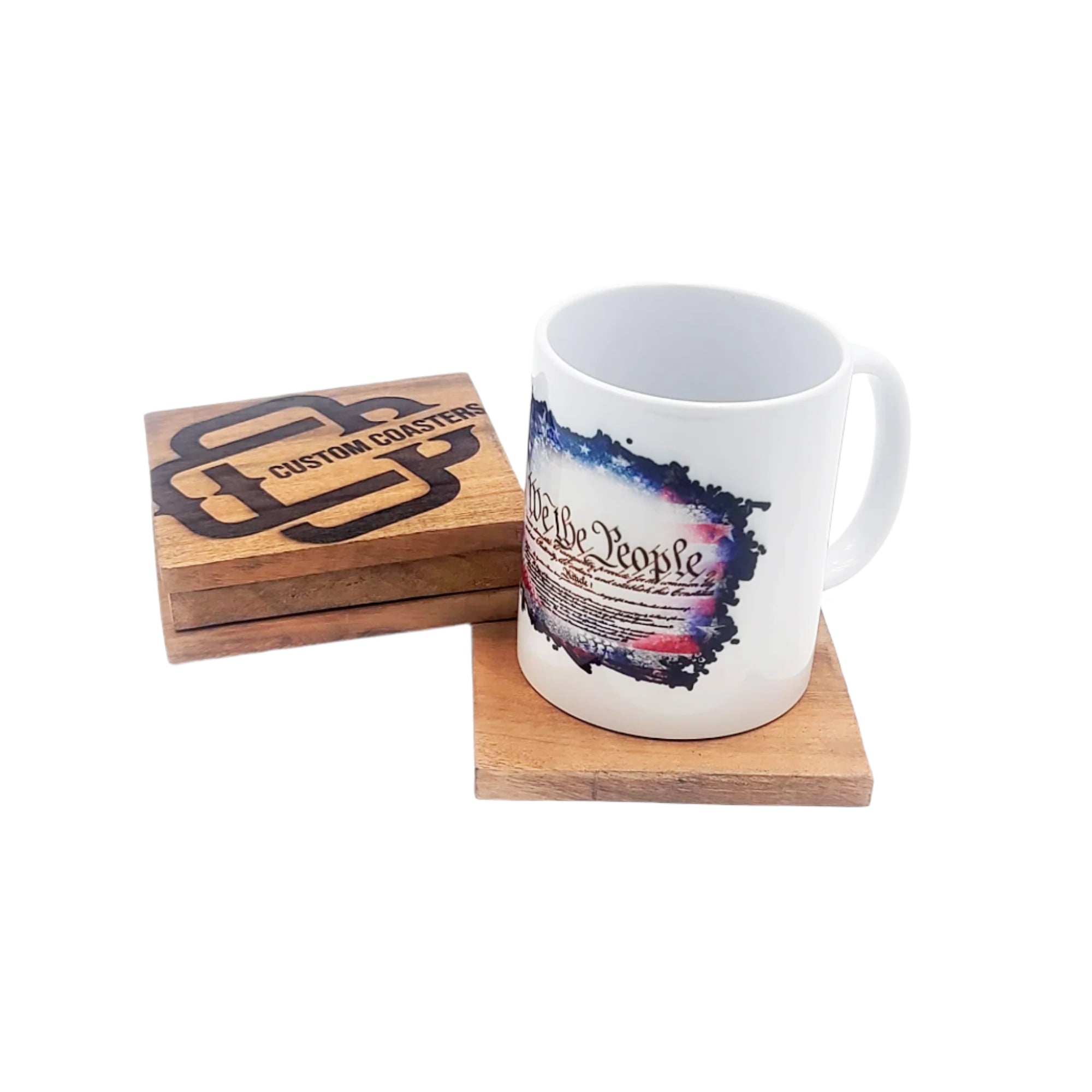 Personalized Wooden Coasters