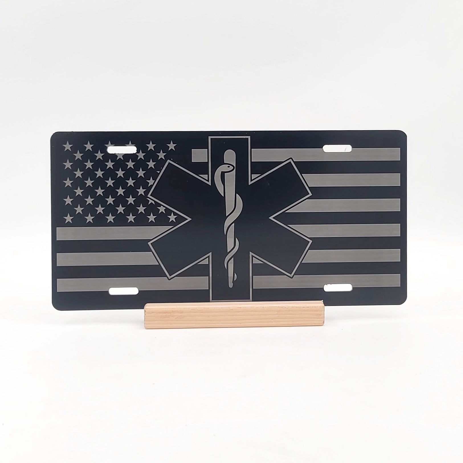 EMT License Plate | Engraved Vanity License Plate | ELP006