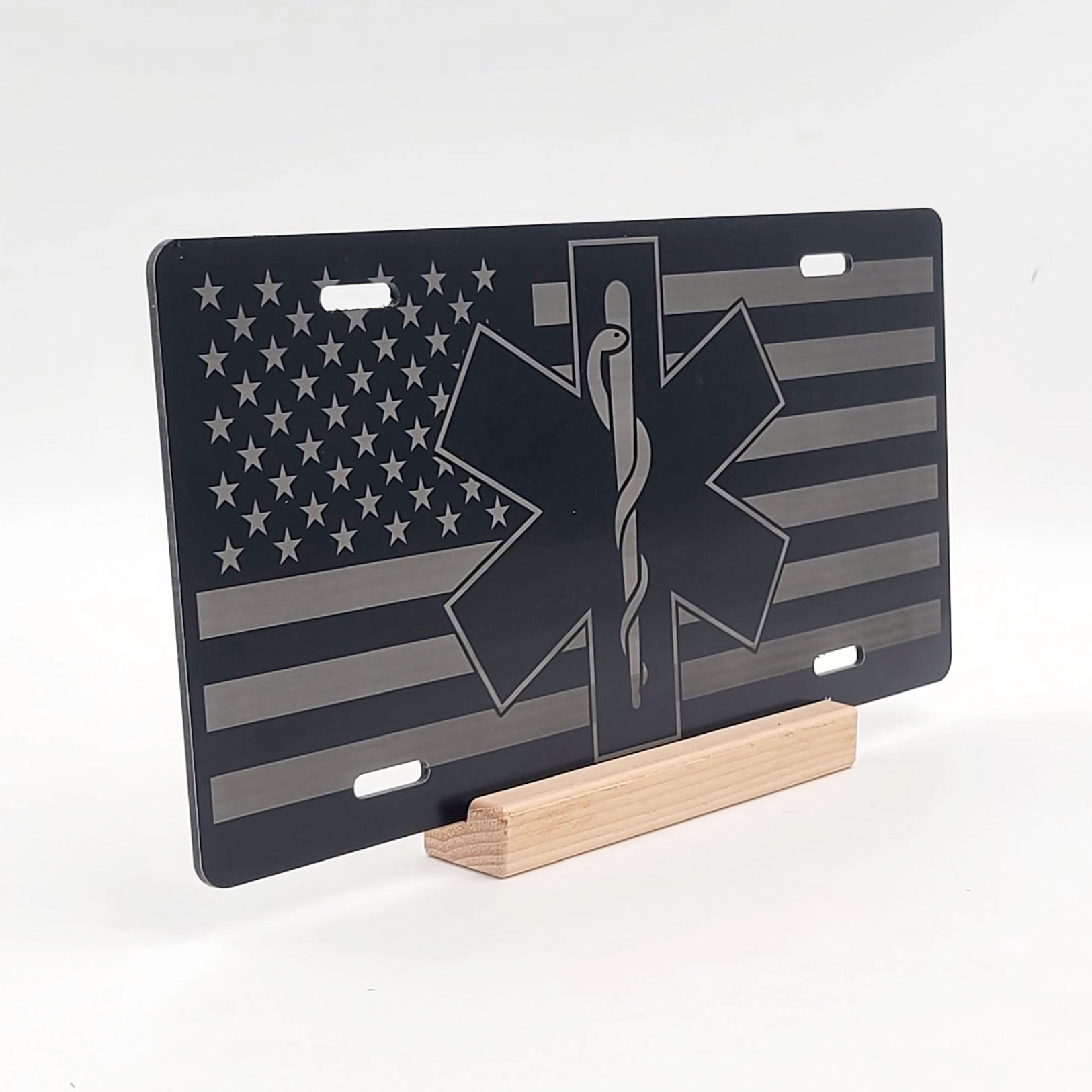 EMT License Plate | Engraved Vanity License Plate | ELP006