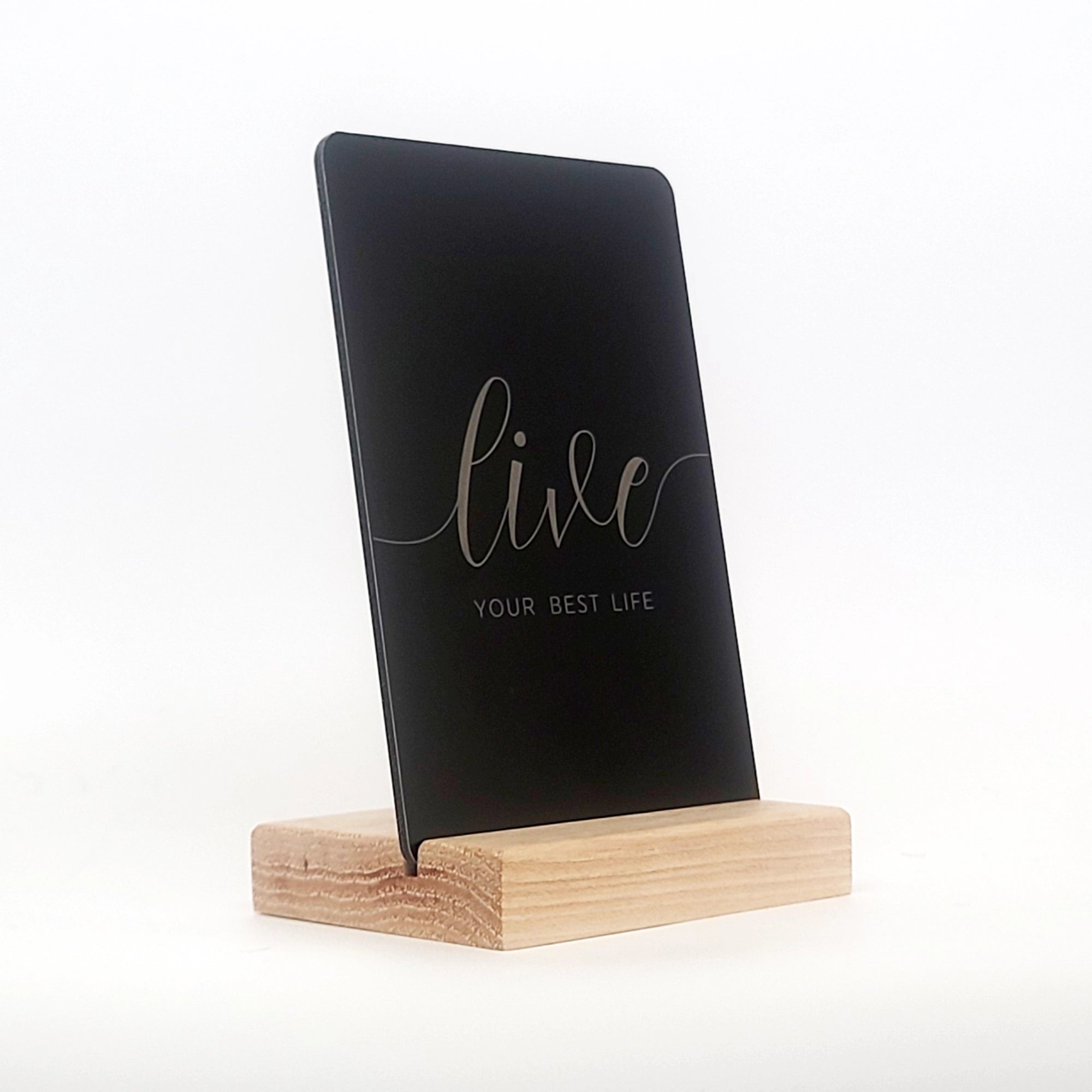 Practice Like You've Never Won Aluminum Composite Shelf Sign - LEA036