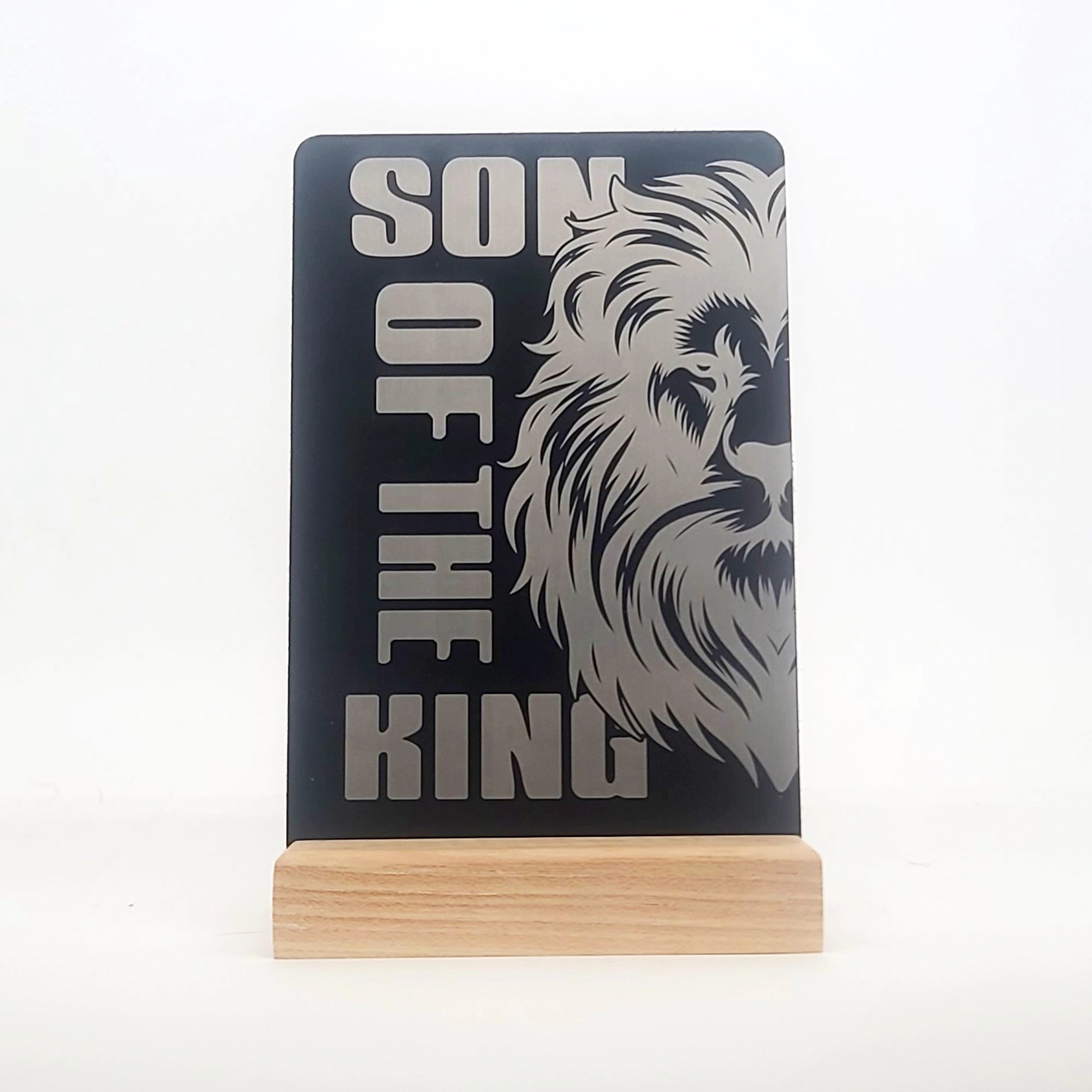 Son of the King Aluminum Composite Shelf Sign - LEA050