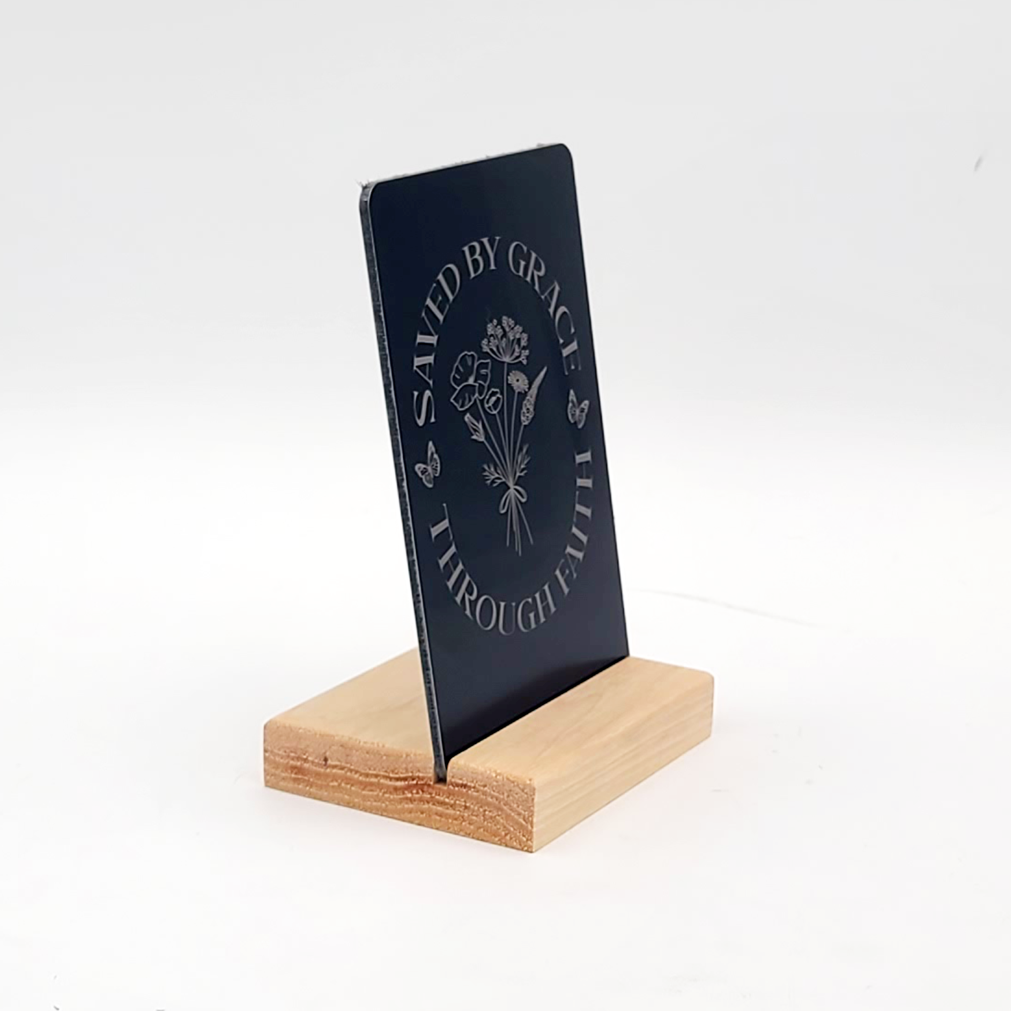 Bottoms Up Aluminum Composite Shelf Sign