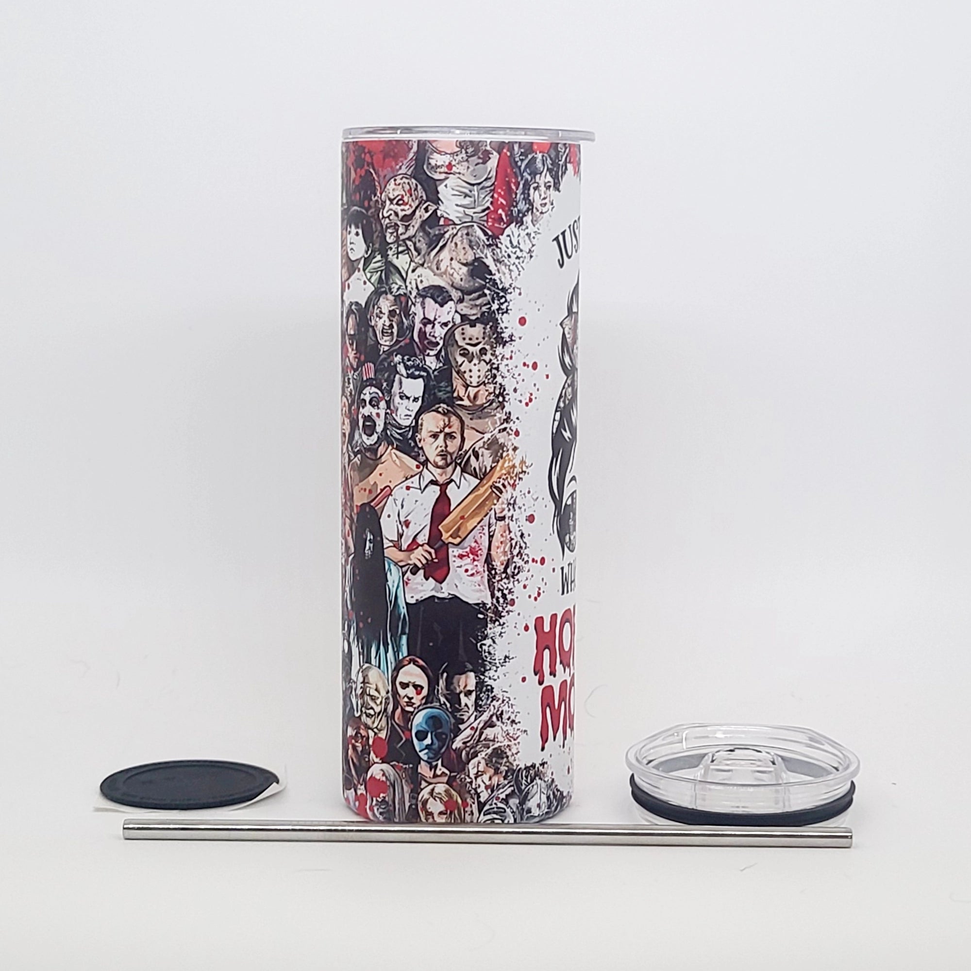 Just a Girl Who Loves Horror Movies 20oz Tumbler - SST009