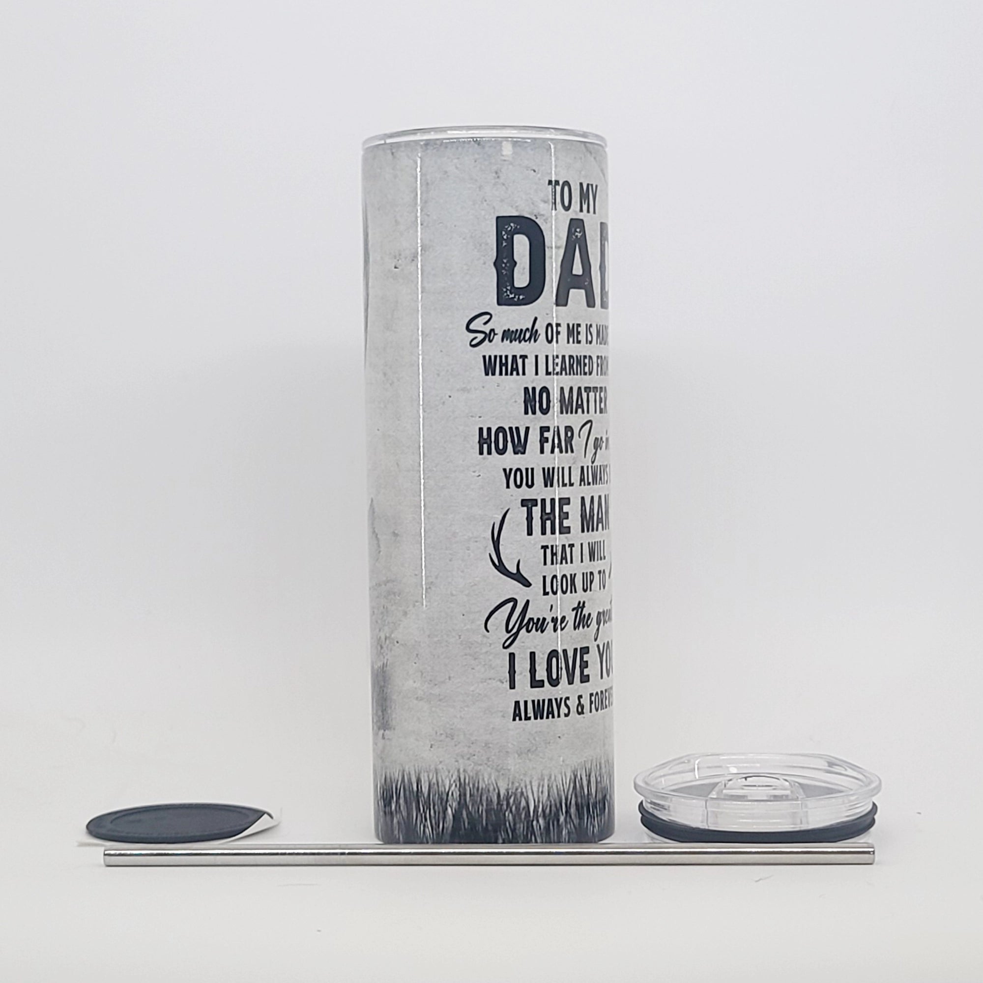 Best Dad Deer 20oz Tumbler - SST014