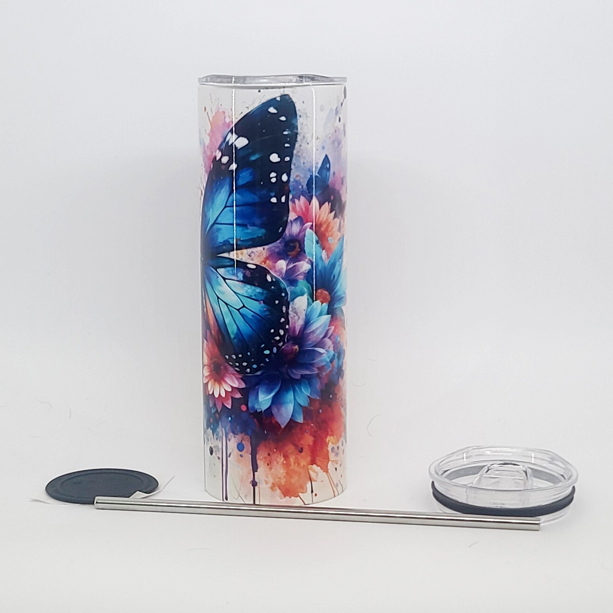 Indian Ink Butterfly 20oz Tumbler - SST025