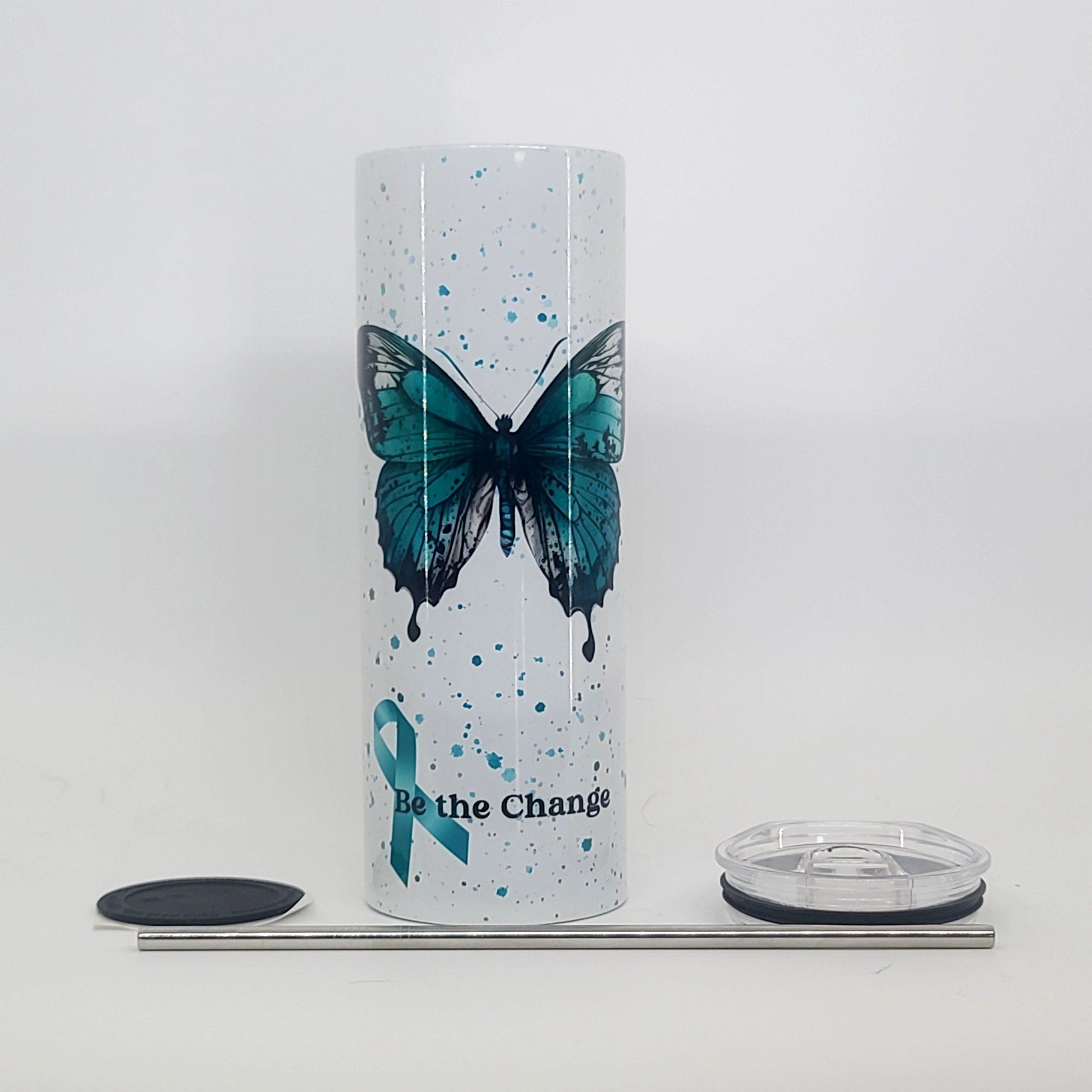 Be The Change Ovarian Cancer 20oz Tumbler - SST003