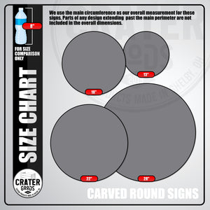 Custom Indoor Monogram Sign - PPW002 - Monogram Signs