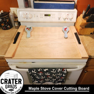 Personalized Maple Stove Cover