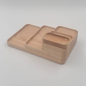 Maple Valet Tray - Carved Trays