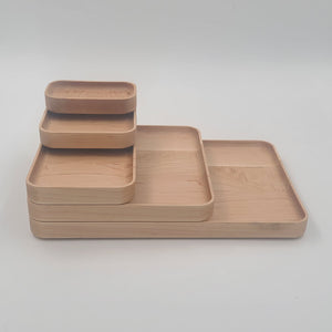 Maple Valet Tray - Carved Trays