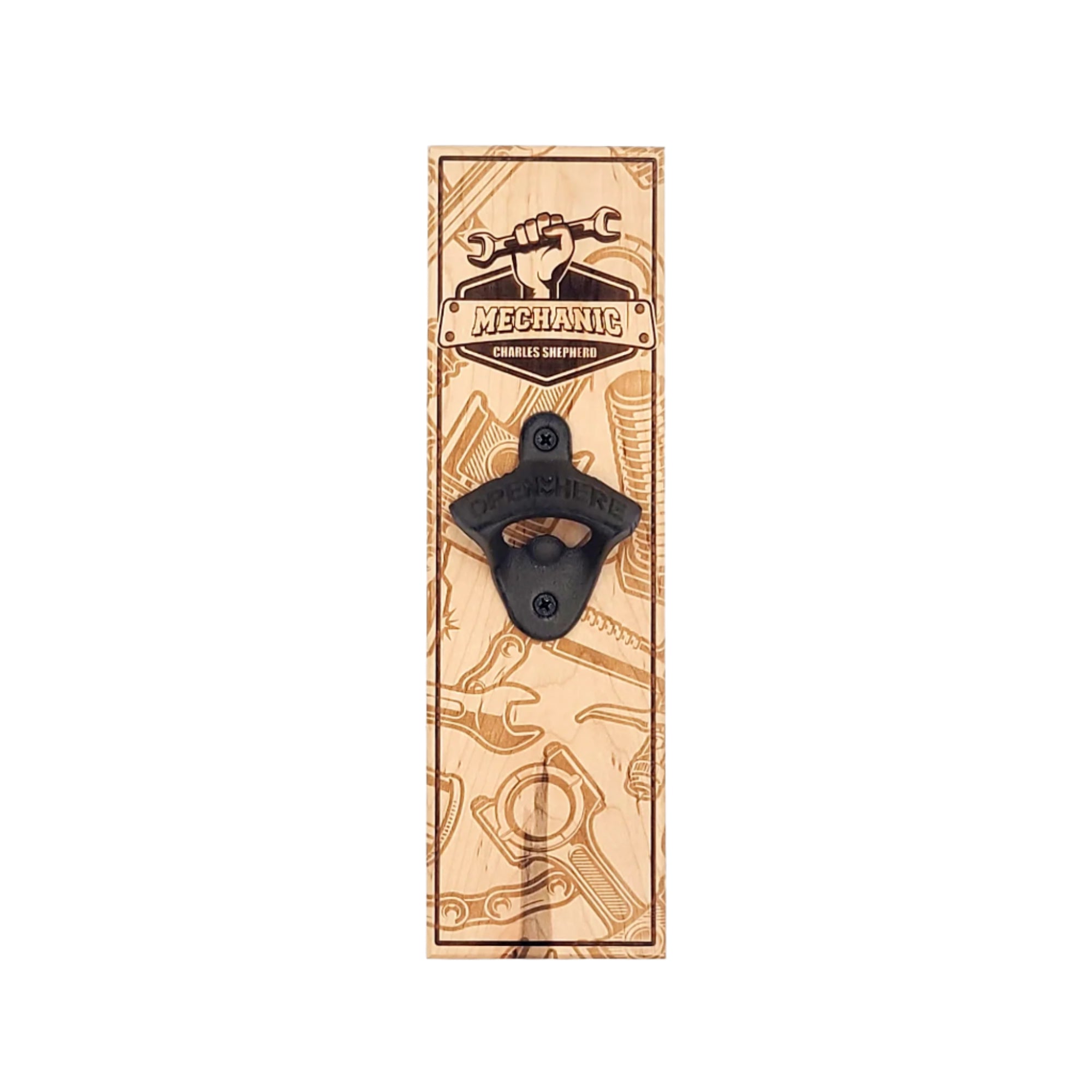 Personalized Mechanic Bottle Opener - EBO001