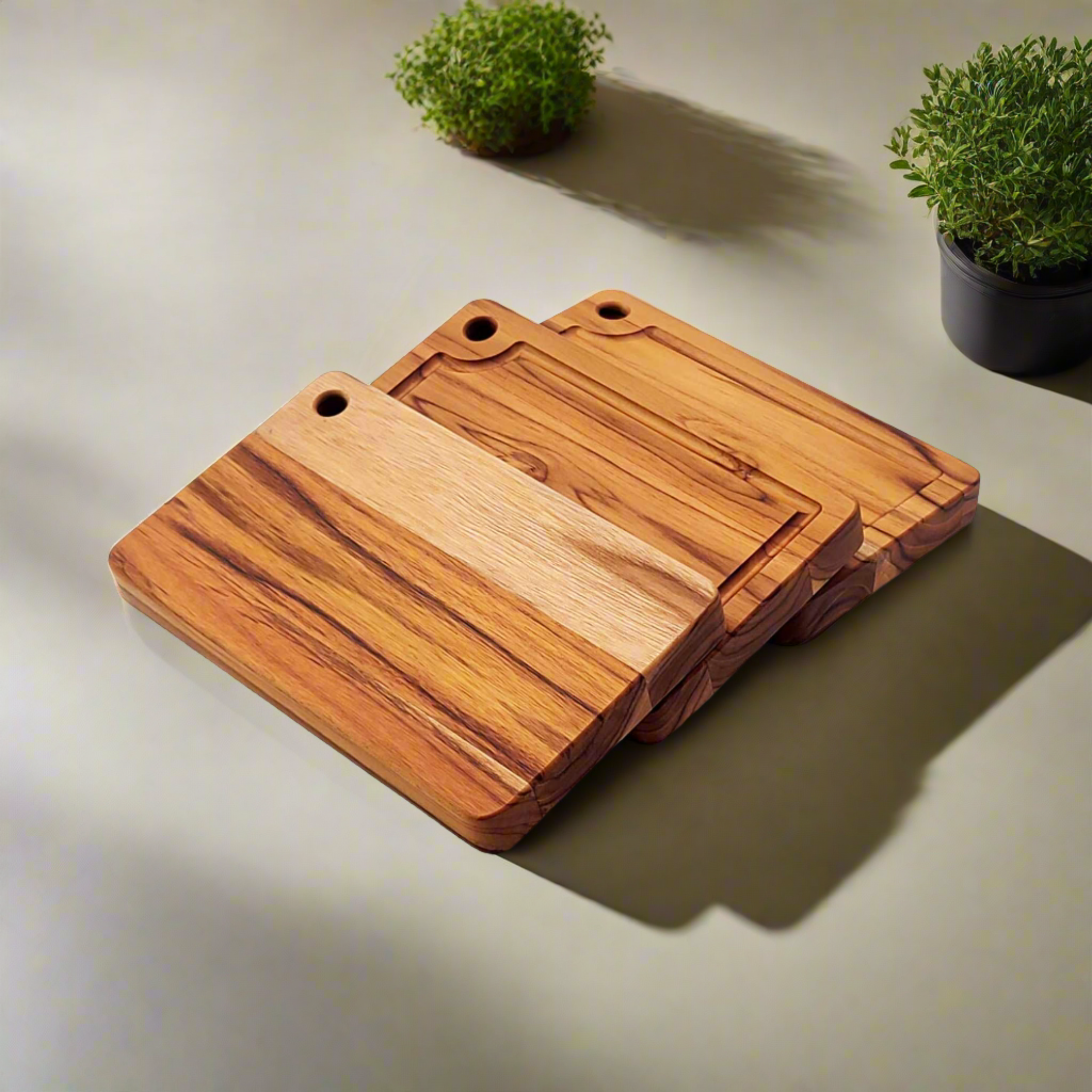 HWCB002 - Cutting Board w/ Handle - Cutting Boards