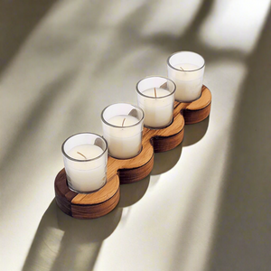 Wooden Votive Log - Premium from Crater Goods - Just $7.99! Shop now at Crater Goods