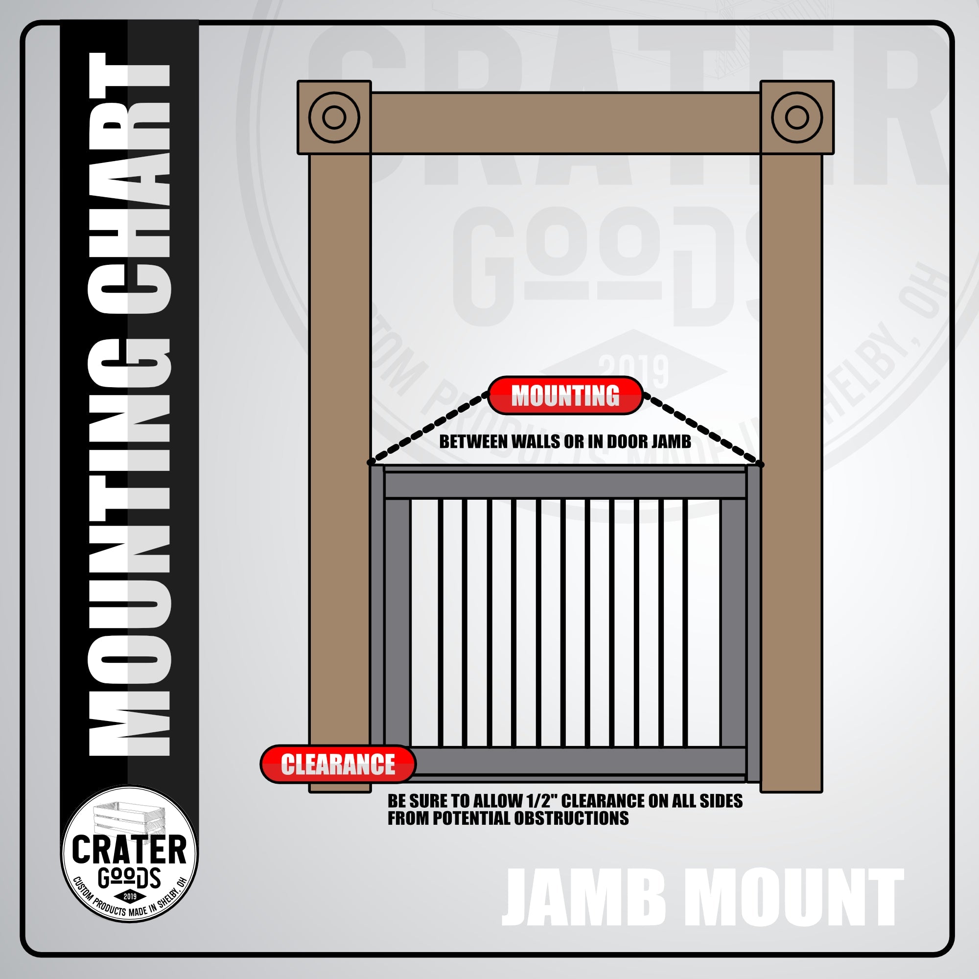 Wooden Single Door Pet Gate - SPG002 - Wood Gates