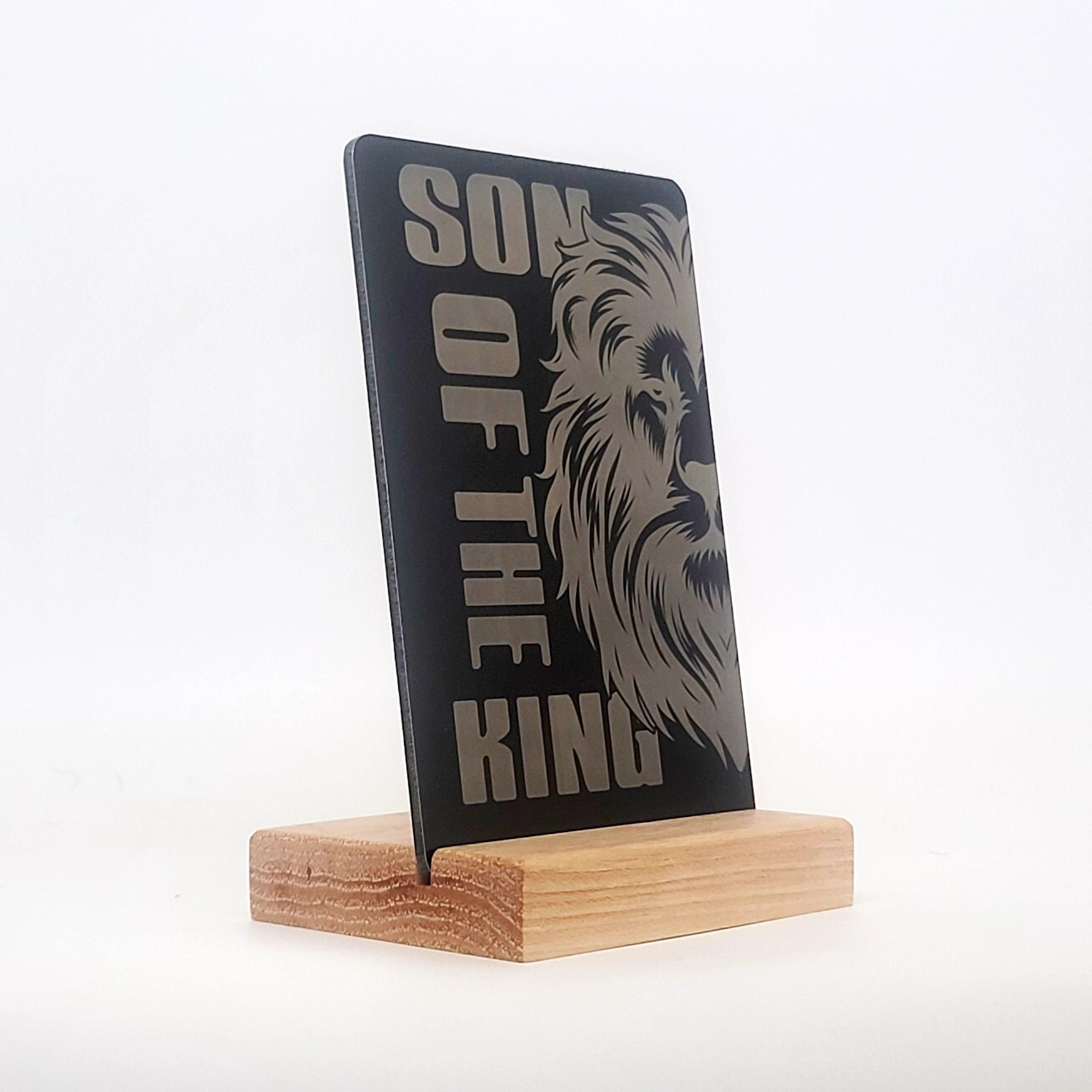 Son of the King Aluminum Composite Shelf Sign - LEA050