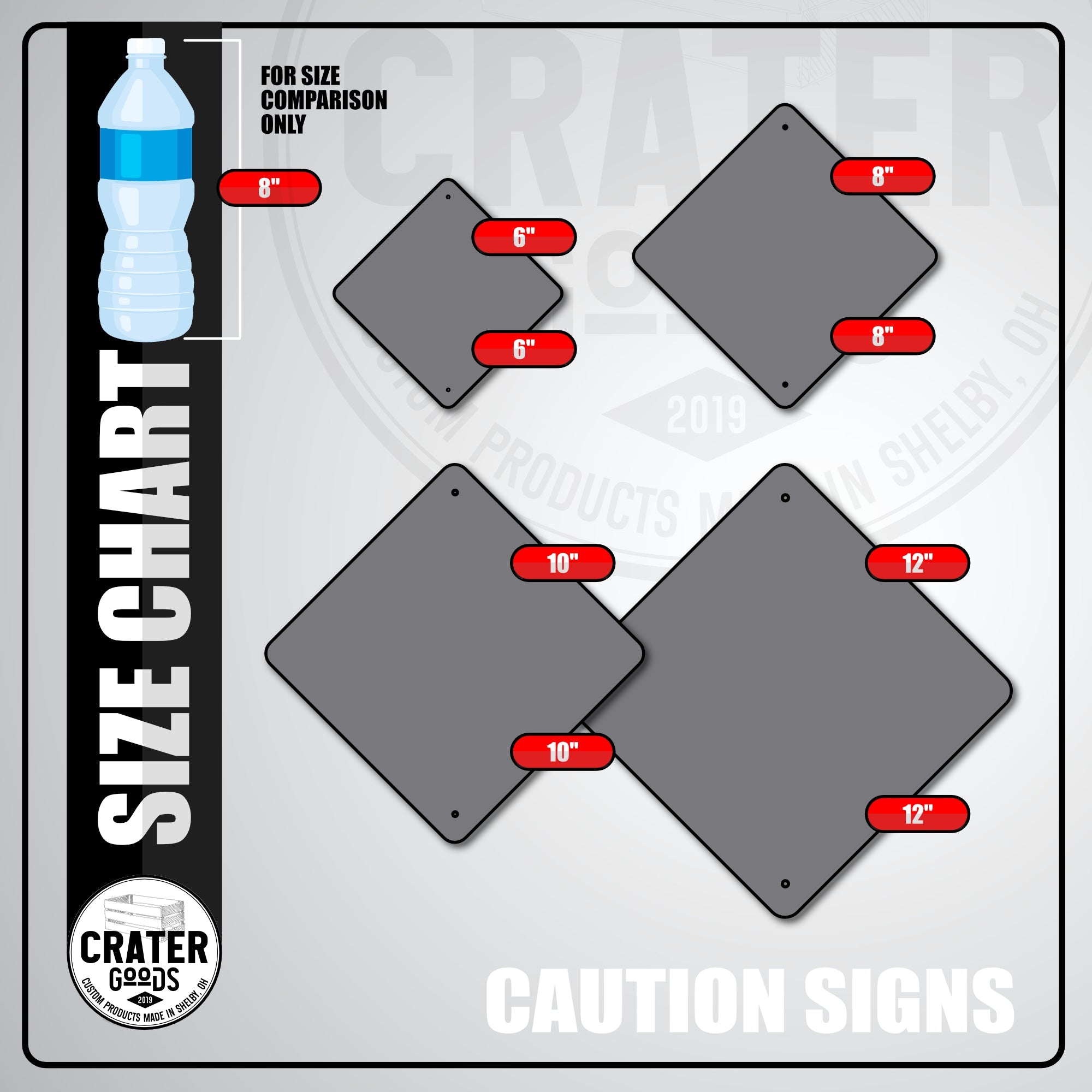 ACS003 - Custom Caution Sign - Custom Signs
