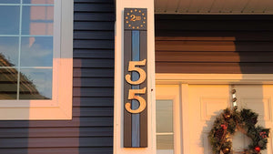 BR 2A Address Sign - Premium Address Signs from Crater Goods - Just $79.99! Shop now at Crater Goods
