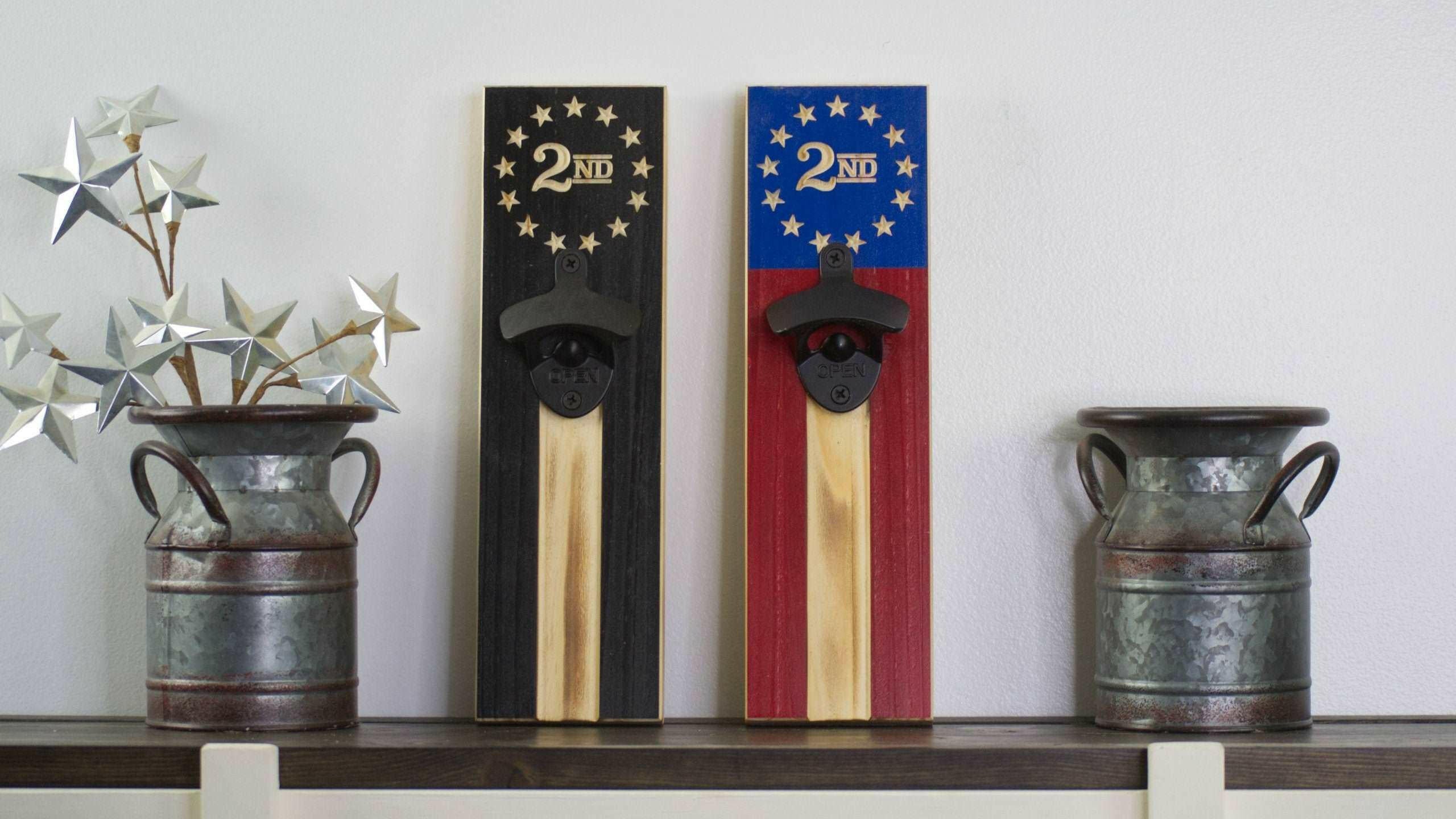 BR 2A American Flag Bottle Opener - Premium Bottle Openers from Crater Goods - Just $29.99! Shop now at Crater Goods