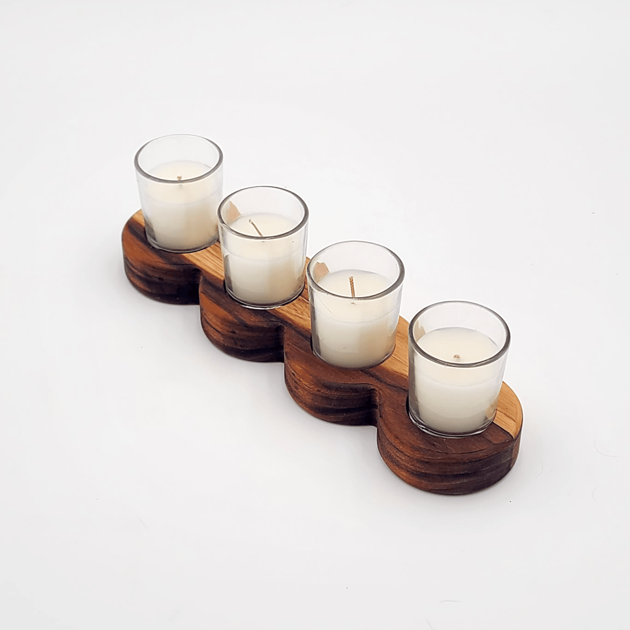 Wooden Votive Log - Premium  from Crater Goods - Just $7.99! Shop now at Crater Goods